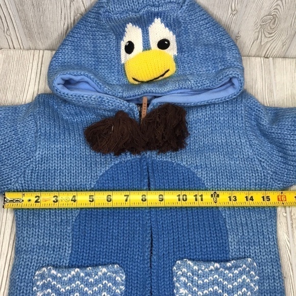 Kyber Blue Duck Wool Kids Jacket - Large - Picture 8 of 9